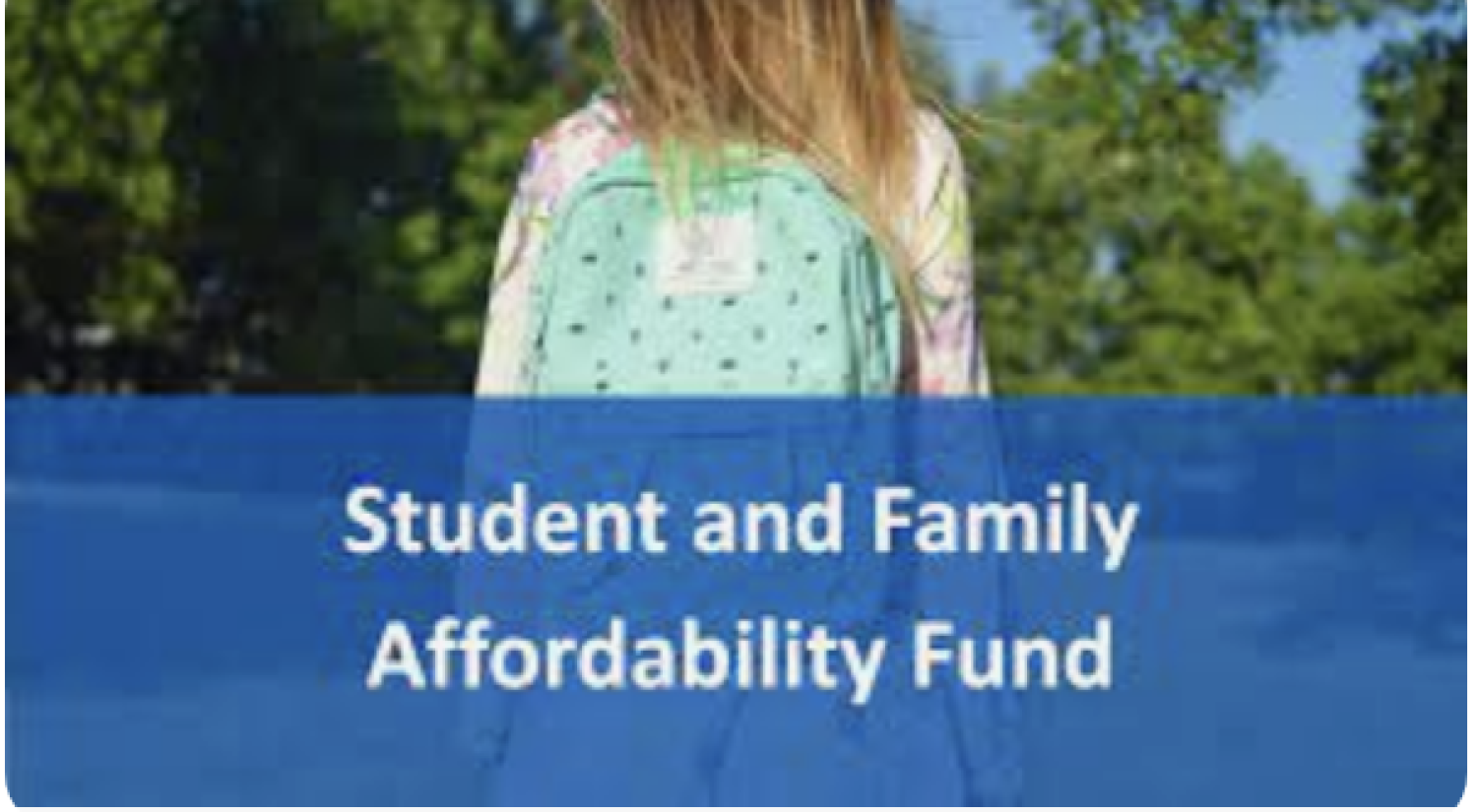 Student and Family Affordability Fund Blundell Elementary School